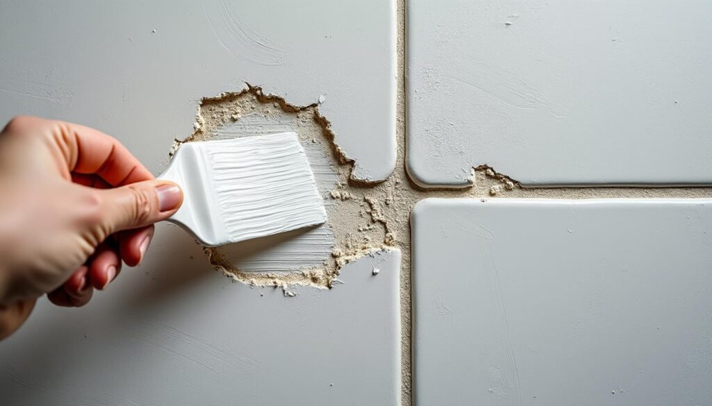 Que faire en cas de joints muraux abîmés : la solution colle