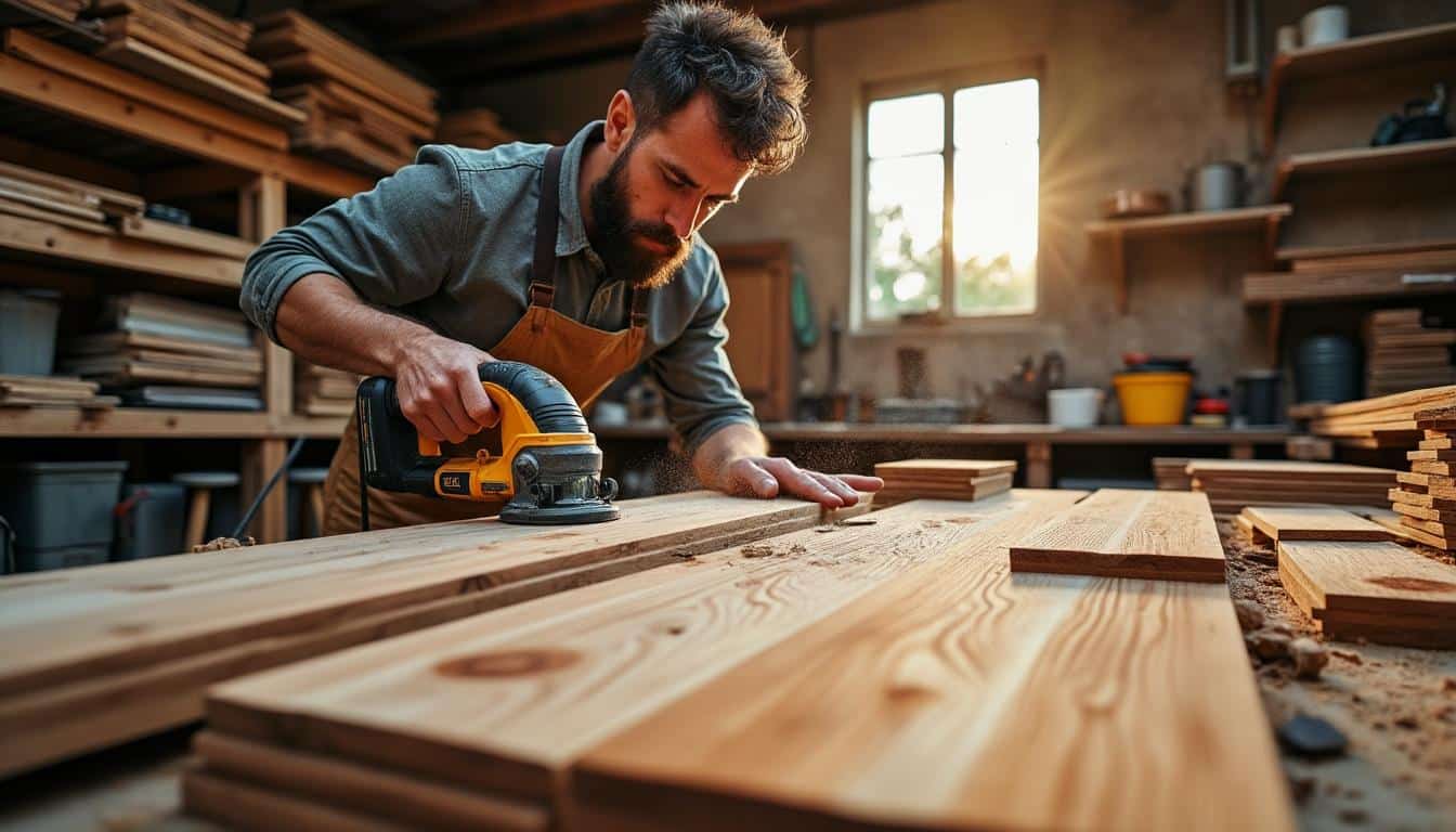 Illustration: Pourquoi utiliser une scie à parquet pour vos découpes de bois ?