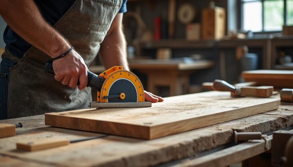 Scie circulaire avec règle : guide pour des coupes précises et faciles