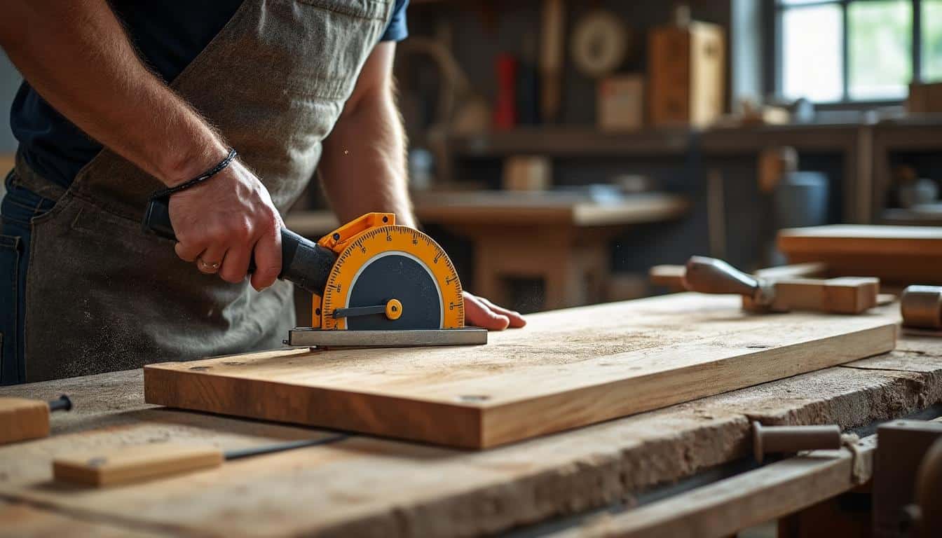 Scie circulaire avec règle : guide pour des coupes précises et faciles