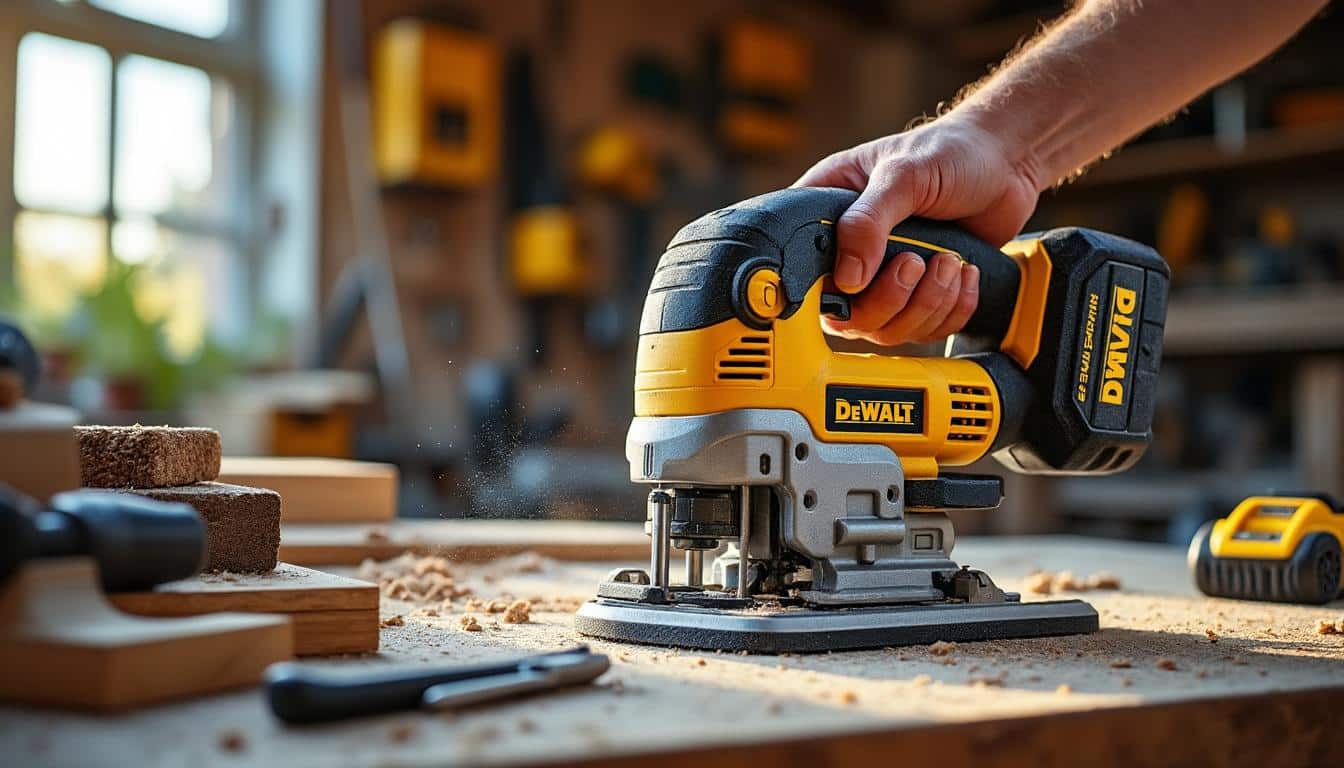 Illustration: Quels détails techniques devez-vous connaître sur la scie plongeante Dewalt 54V ?