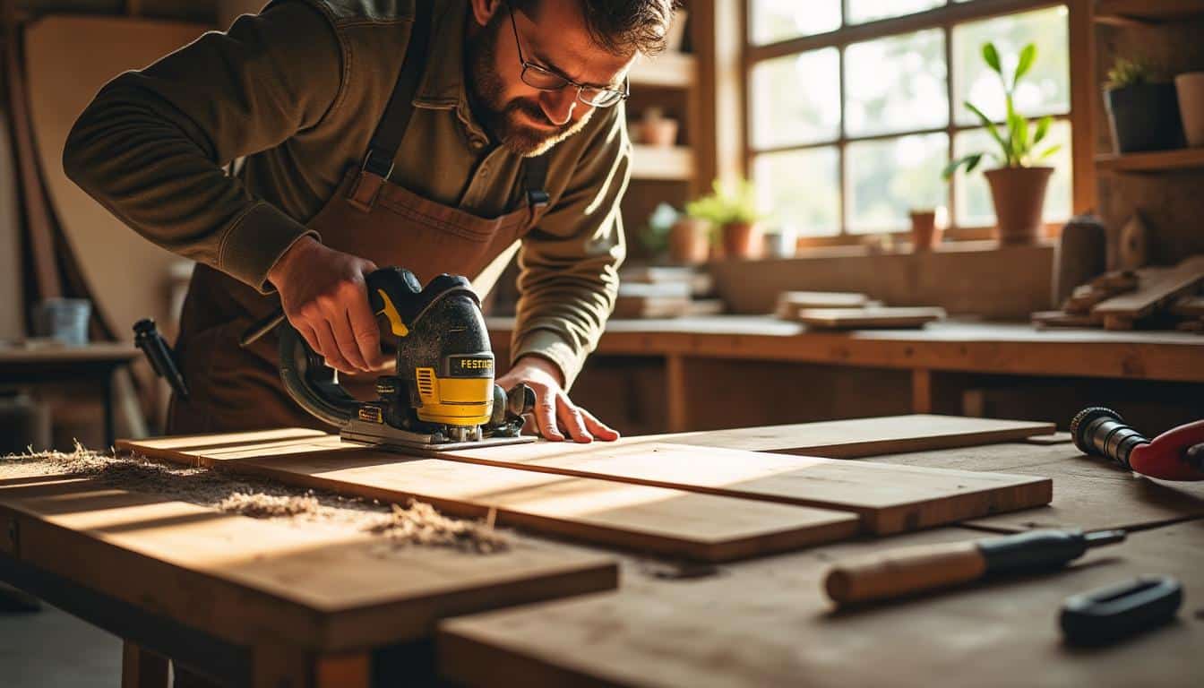 Illustration: Pourquoi choisir une scie sauteuse Festool sans fil pour un travail précis et autonome ?