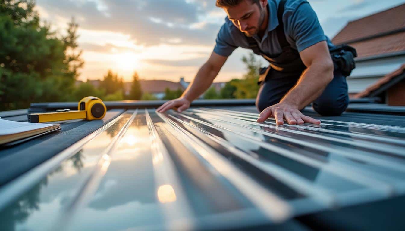 Illustration: Combien coûte réellement une toiture en polycarbonate au mètre carré ?