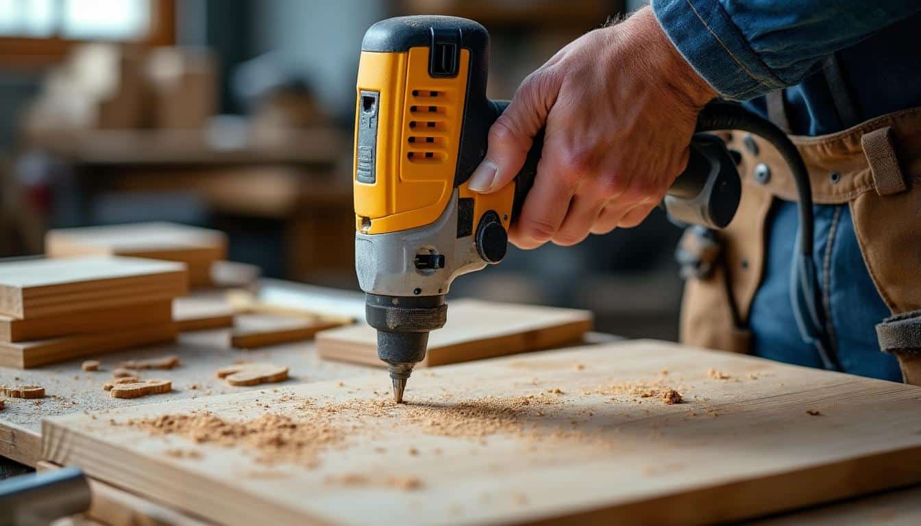 Utilisation de la perceuse : guide complet pour percer et visser