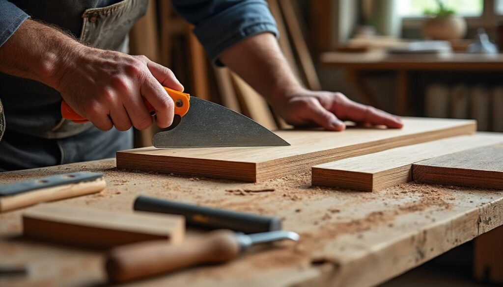 Avec quoi couper du parquet stratifié : outils et astuces essentiels