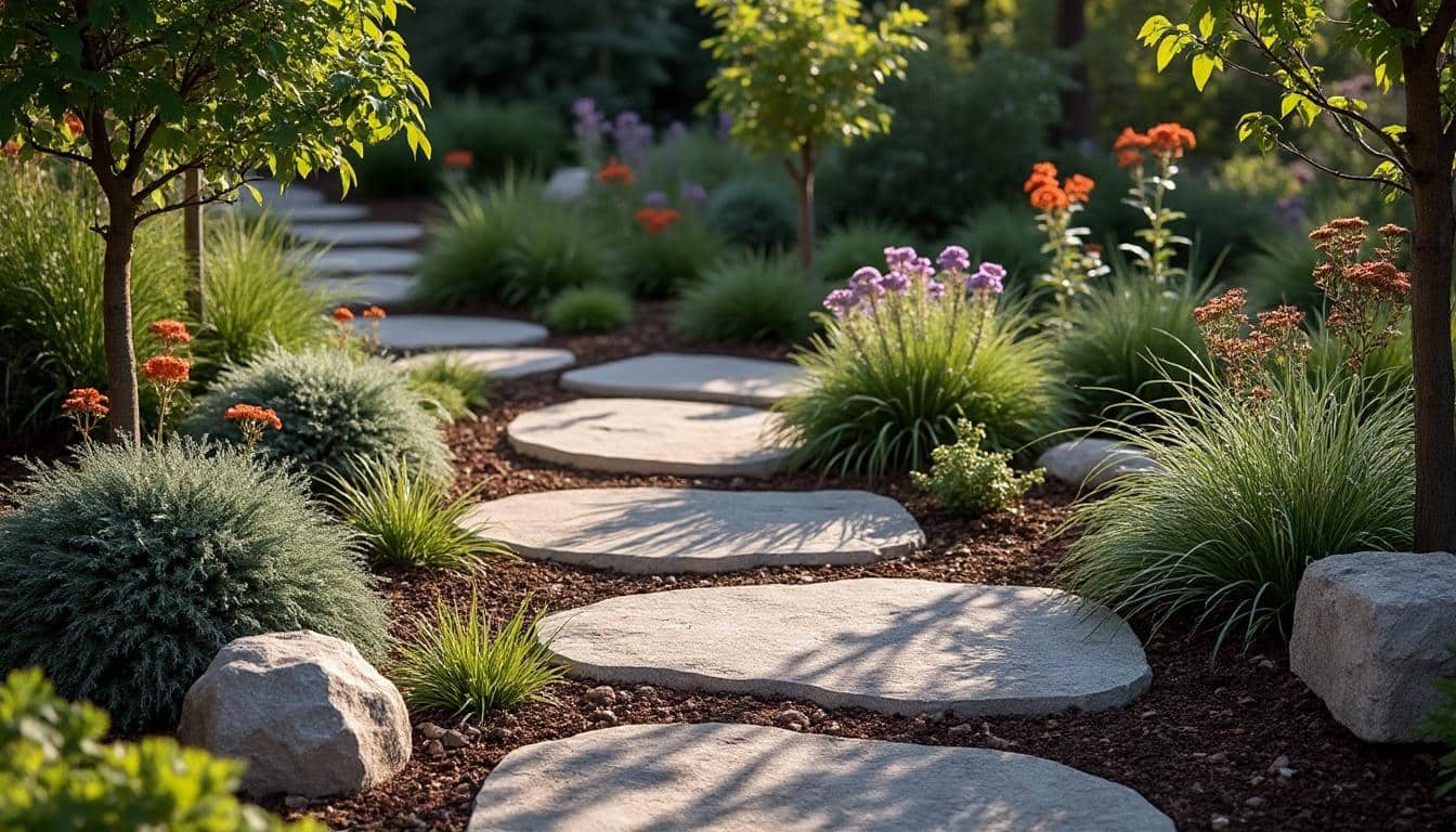 Illustration: Explorez les différentes formes et types de cailloux décoratifs adaptés à l’extérieur