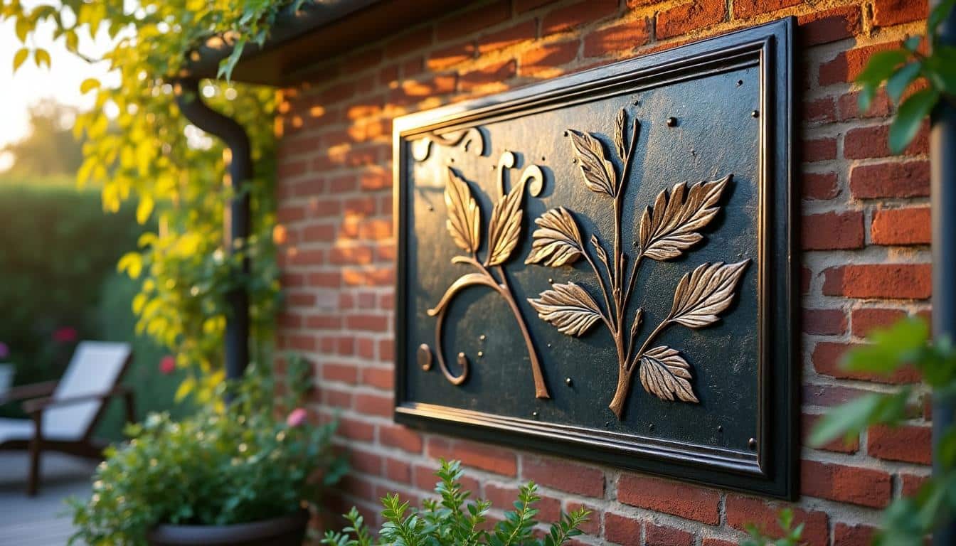 Panneau décoratif en métal extérieur : design et résistance assurés