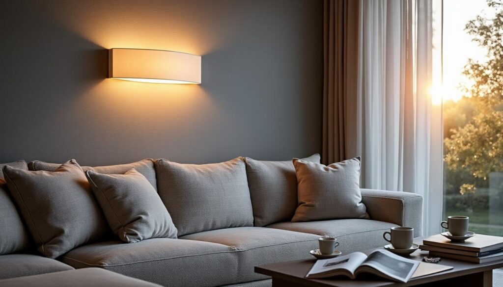 Applique murale LED intérieur : éclairage design et économique