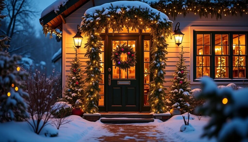 Décoration de Noël lumineuse pour extérieur : idées et conseils