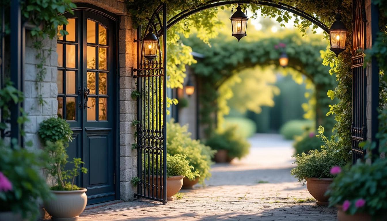 Décoration de portail extérieur : idées et conseils pour sublimer votre entrée