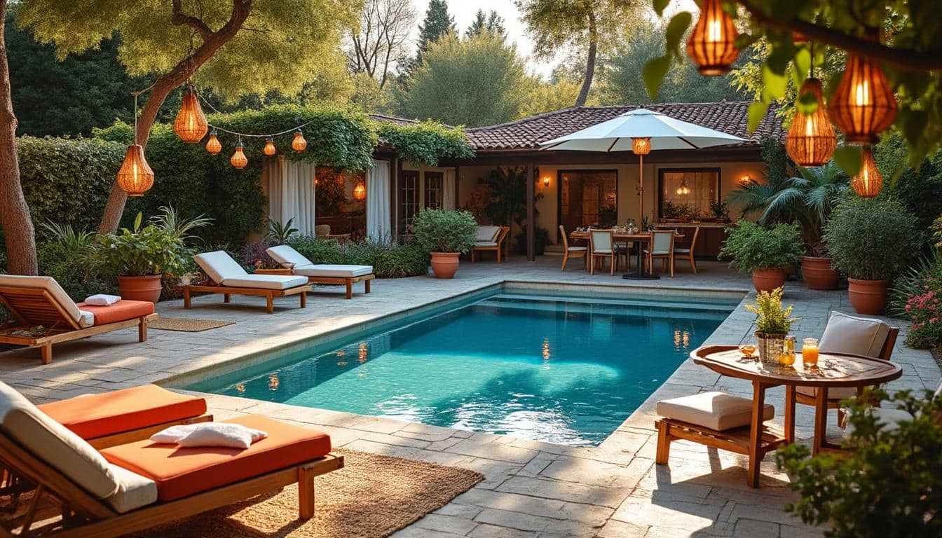 Piscine décoration extérieure : idées pour un aménagement élégant