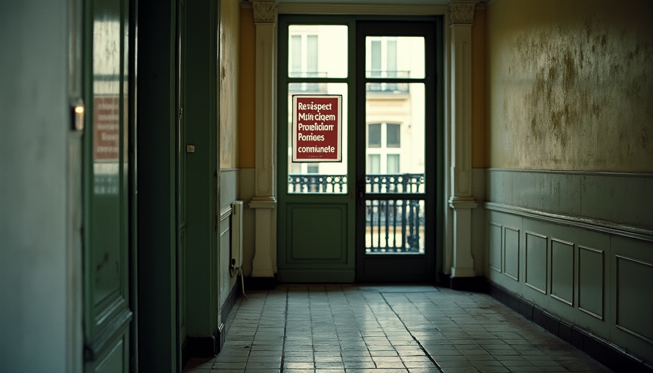 Affiche de respect des parties communes : clé d’une copropriété harmonieuse