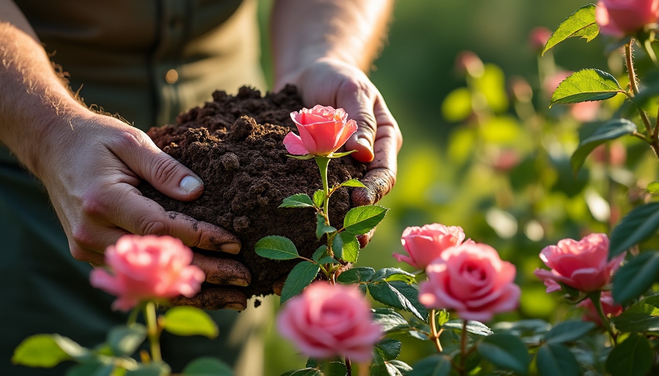 Illustration: Pourquoi privilégier un engrais naturel pour choyer vos rosiers ?