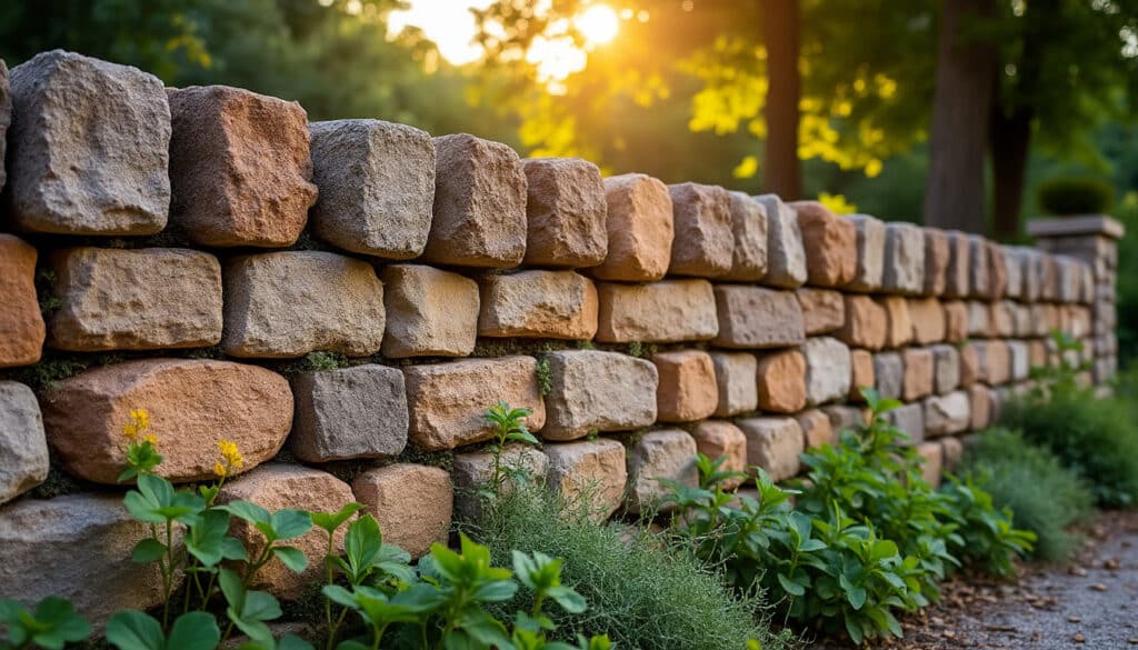 Pierre naturelle pour un muret : choisir qualité et style durable