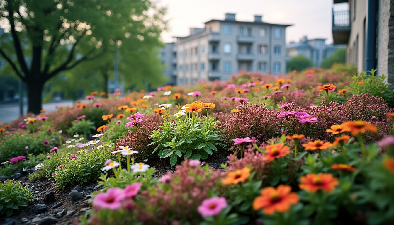 Toit végétal en sedum : isolation efficace et écologie urbaine