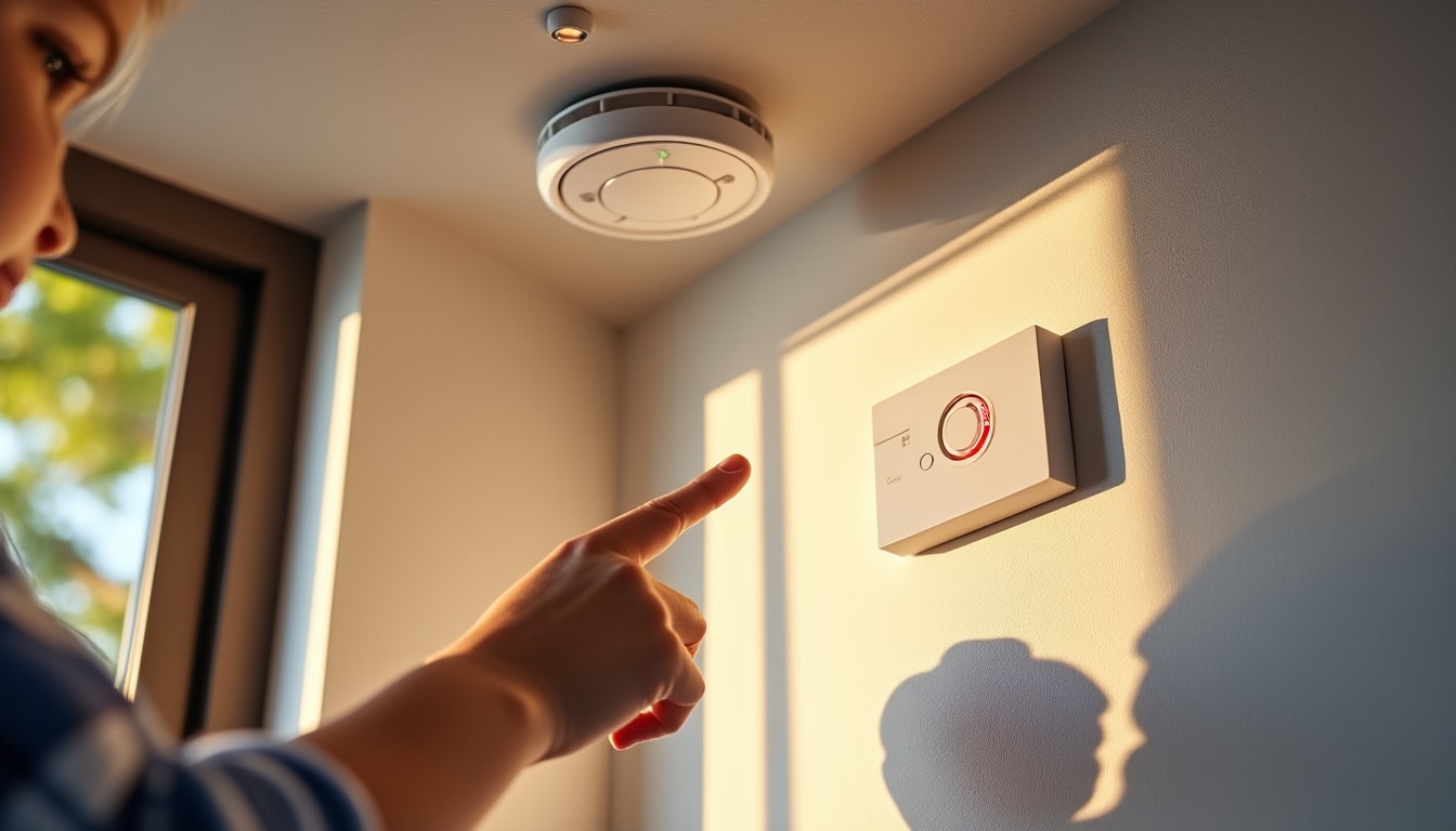 Illustration: Comprendre le rôle et la différence entre une alarme sonore incendie et un détecteur de fumée
