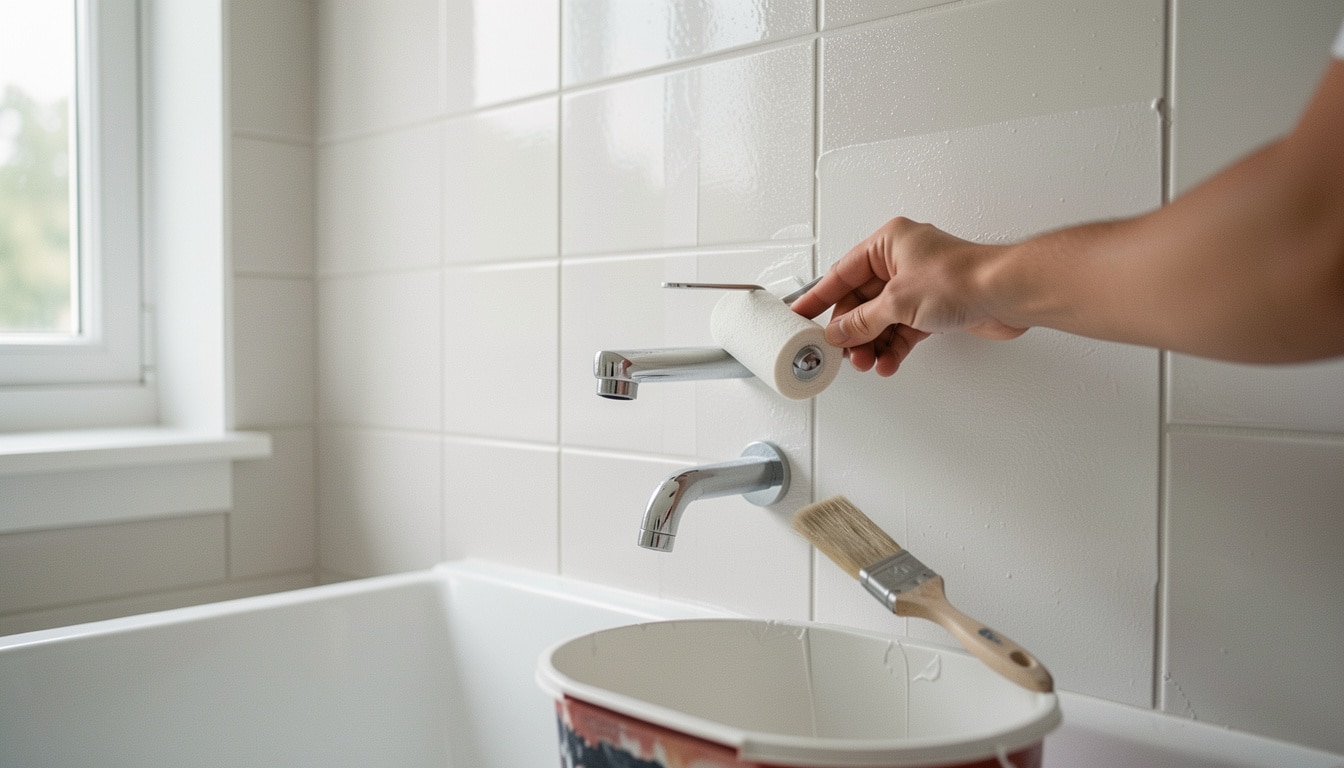 Peindre le carrelage d’une douche : est-ce durable ?
