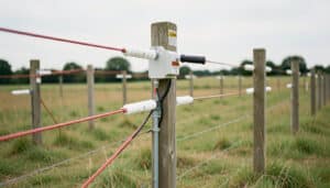 Schéma de branchement d’une clôture électrique simple